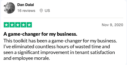 Customer testimonial 1