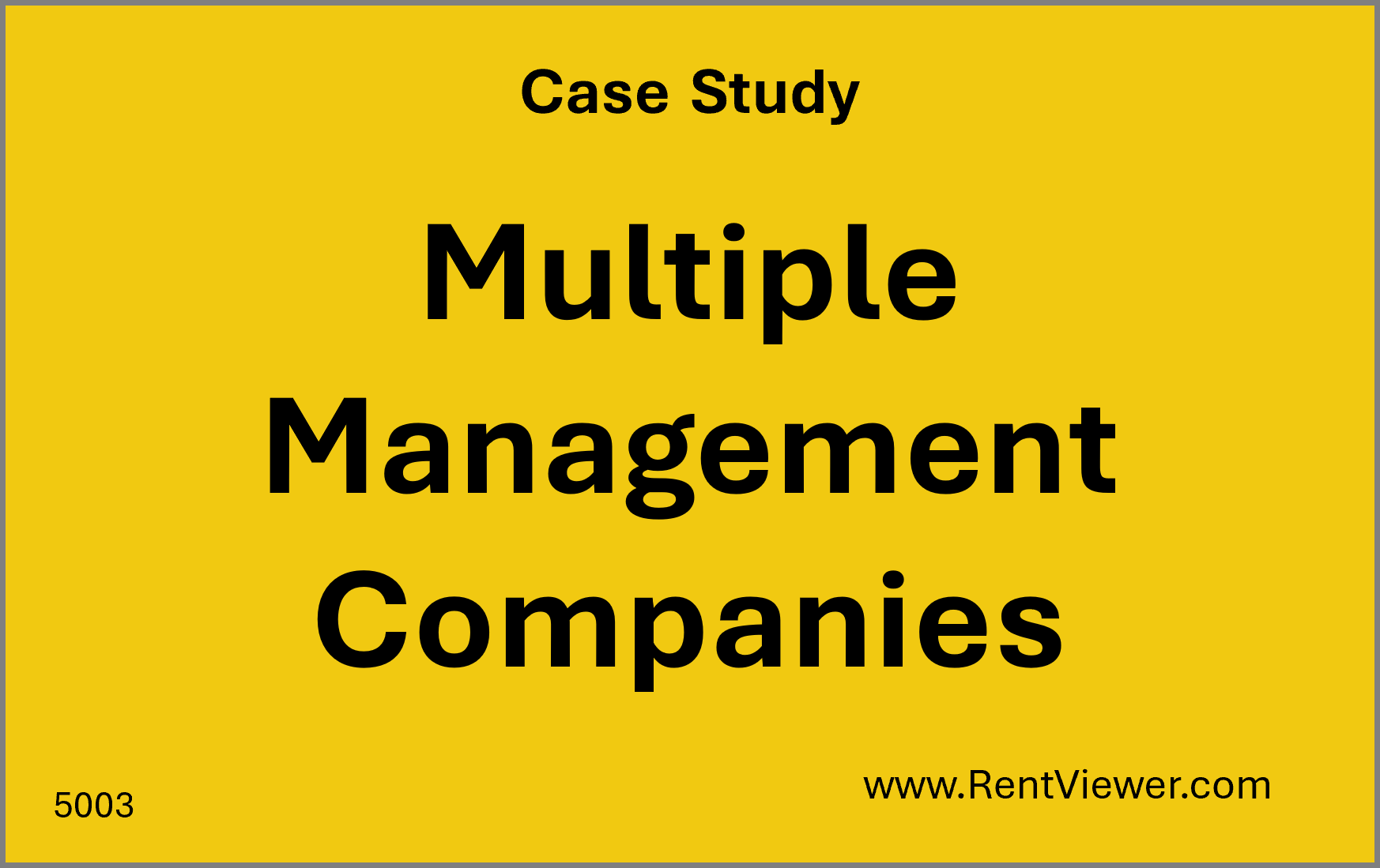 Consolidated portfolio reporting across multiple property managers dashboard