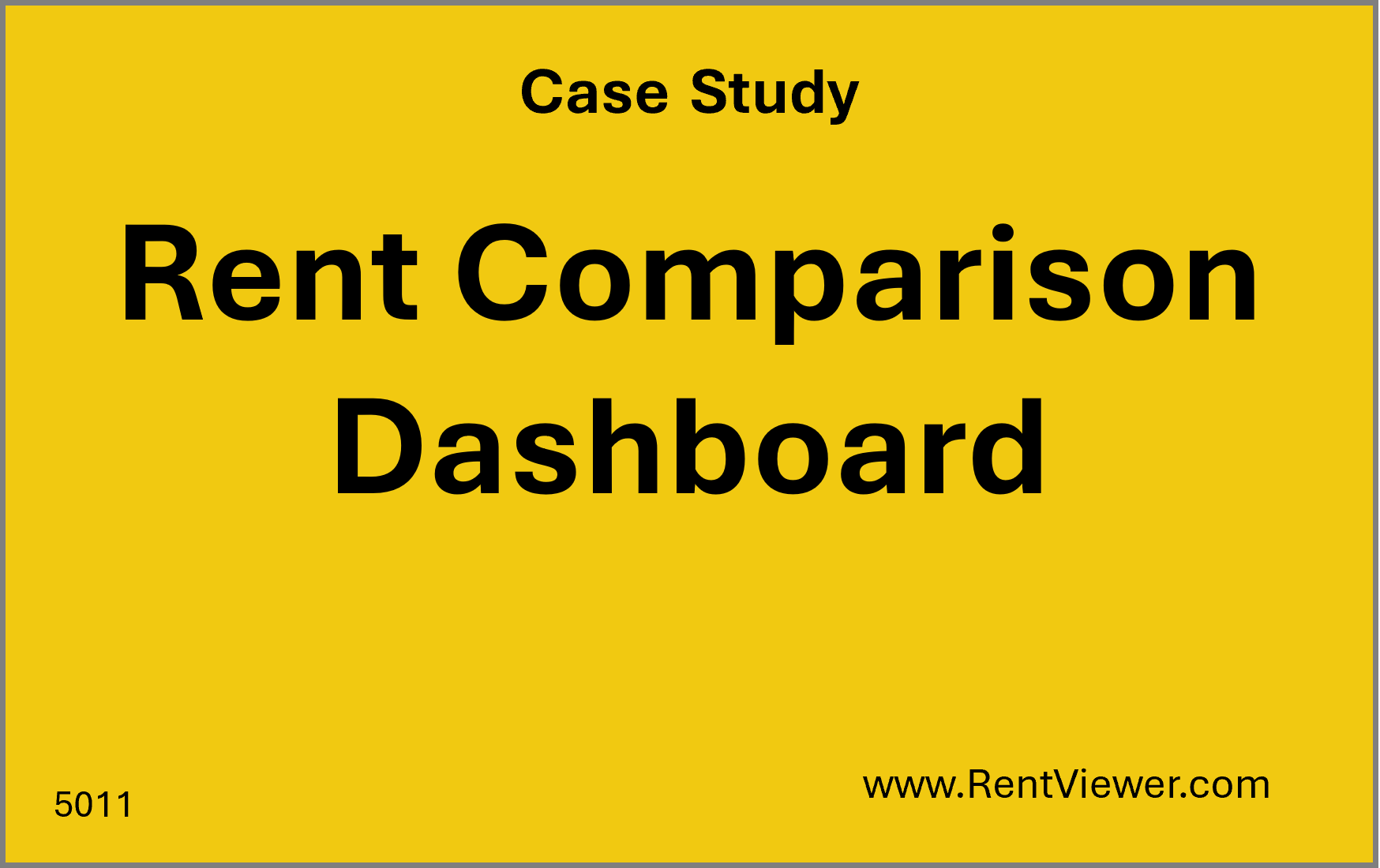 AppFolio Power BI rent comparison dashboard for a 3,300-unit multifamily portfolio